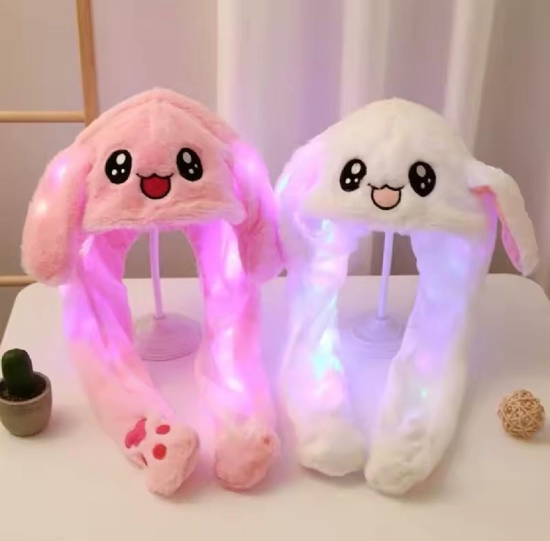 Bunny Hat With LED LIghts