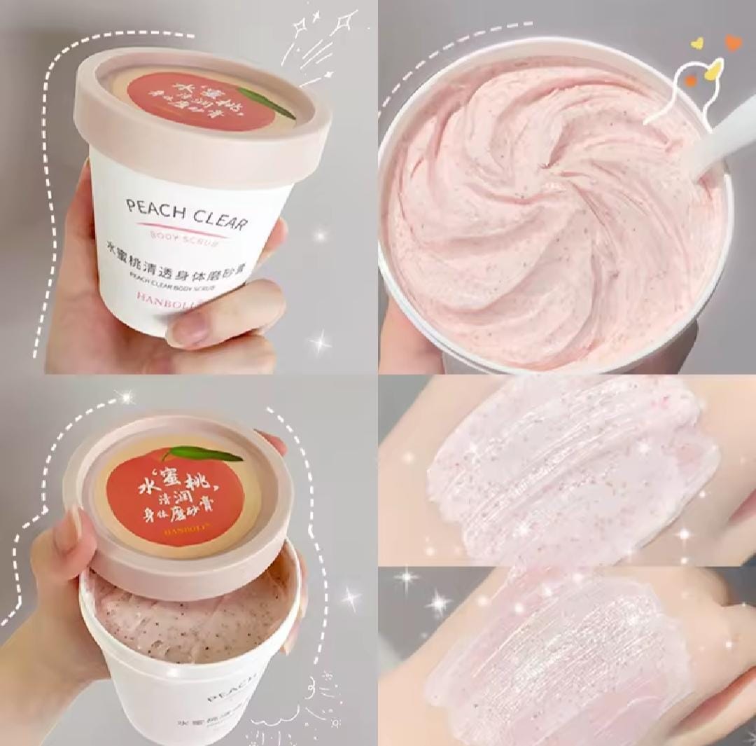 Peach Body Scrub