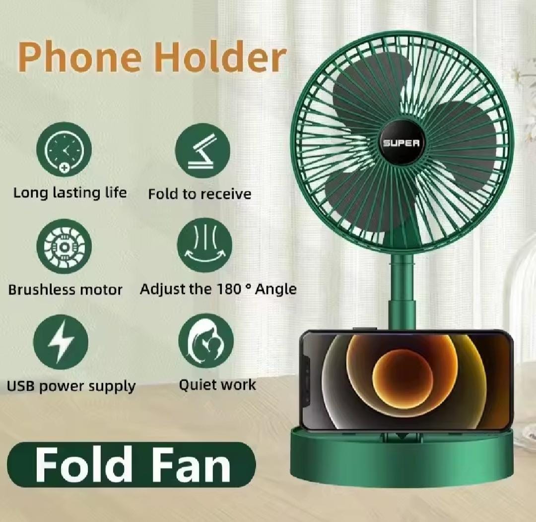 Adjustable Folding Fan