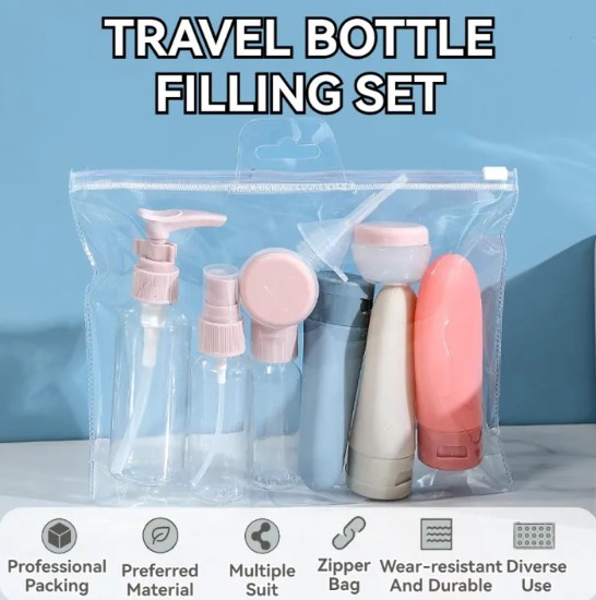 11 Pcs Cosmetic Refill Bottle