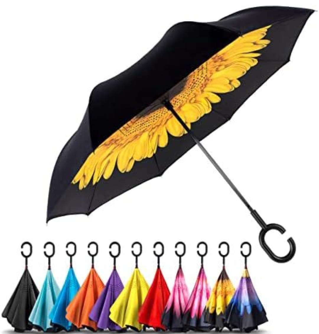 Double Layer Inverted Reverse Umbrella
