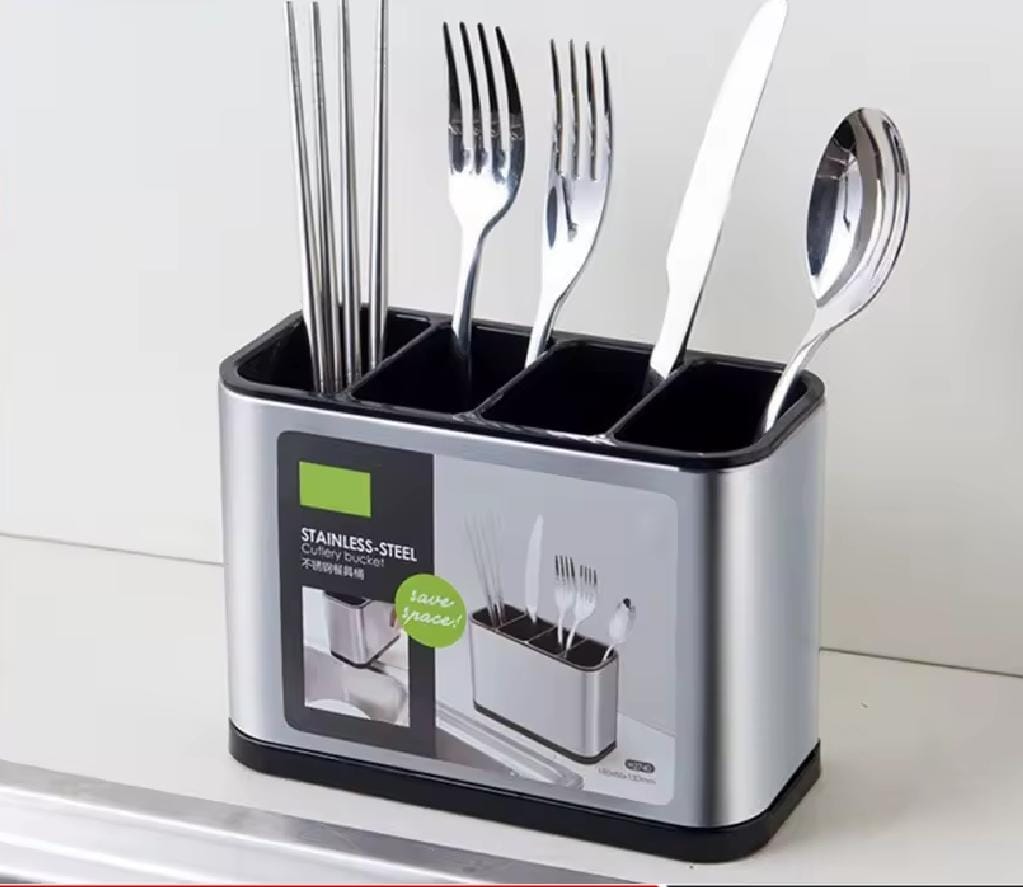 Stainless Steel Cutlery Holder