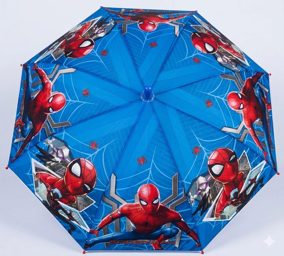 Kids Umbrella Spider Man Design 02