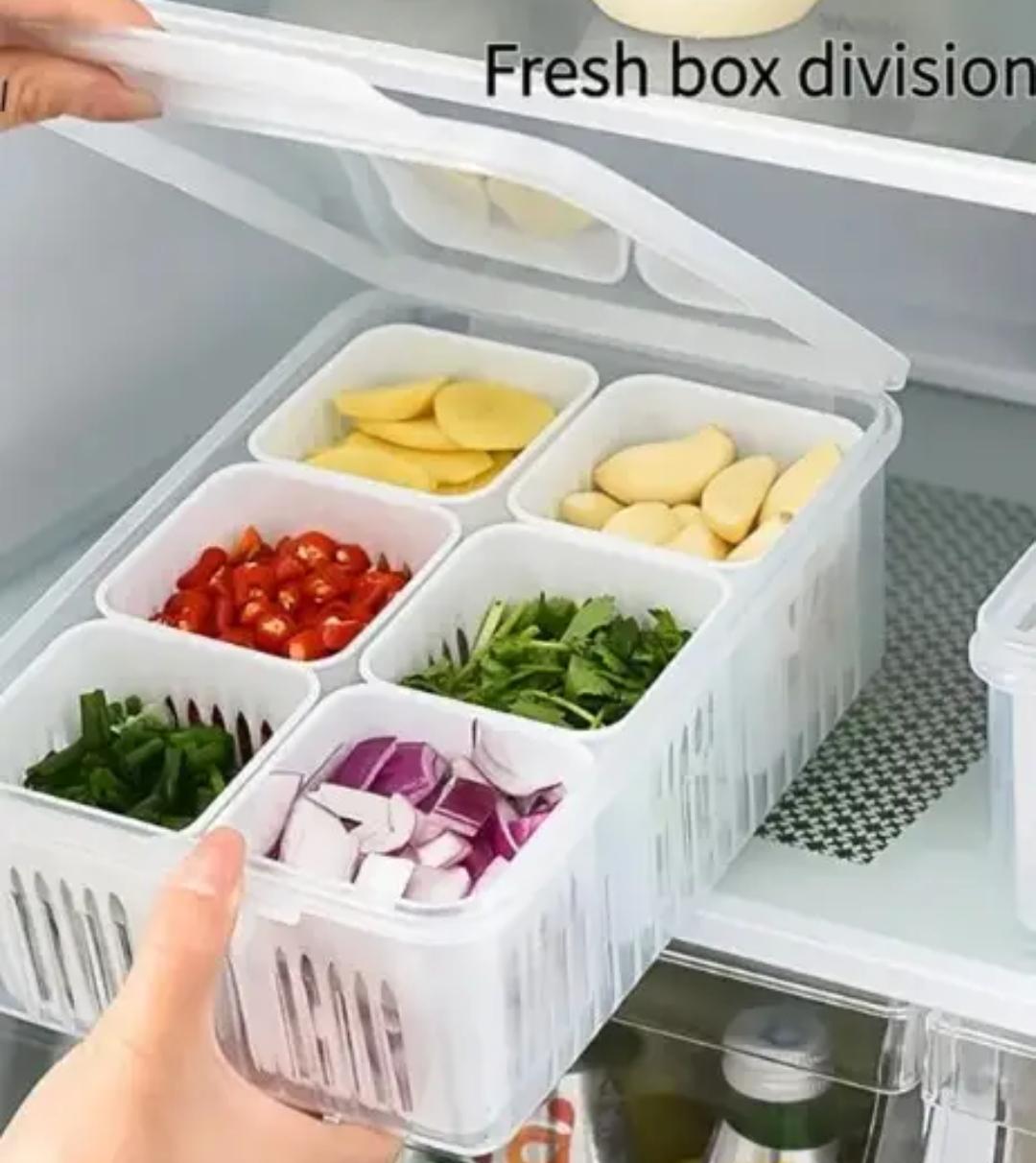 6 Grid Storage Box