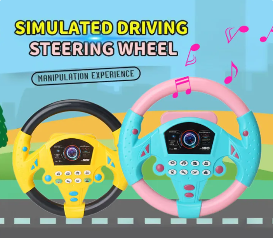 Educational Steering Wheel Driving Experience Toys