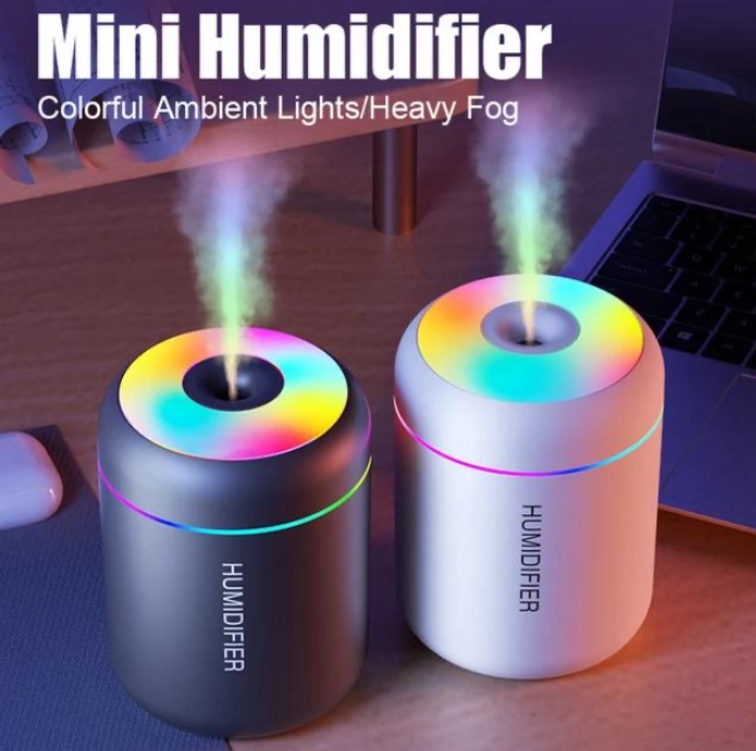 H2O Colorful USB Humidifier | Diffuser Air Purifier Aroma