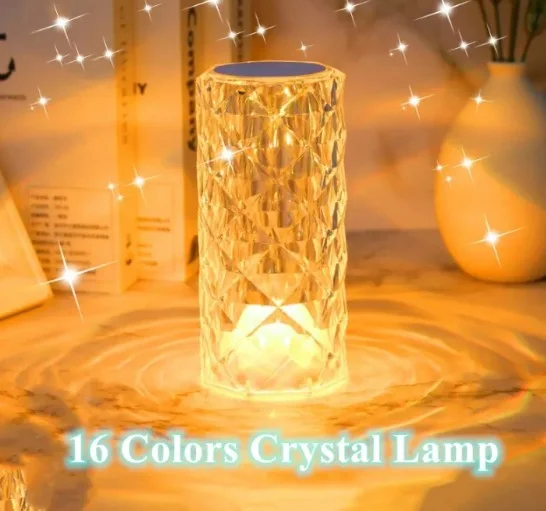 Rose Diamond Table Lamp