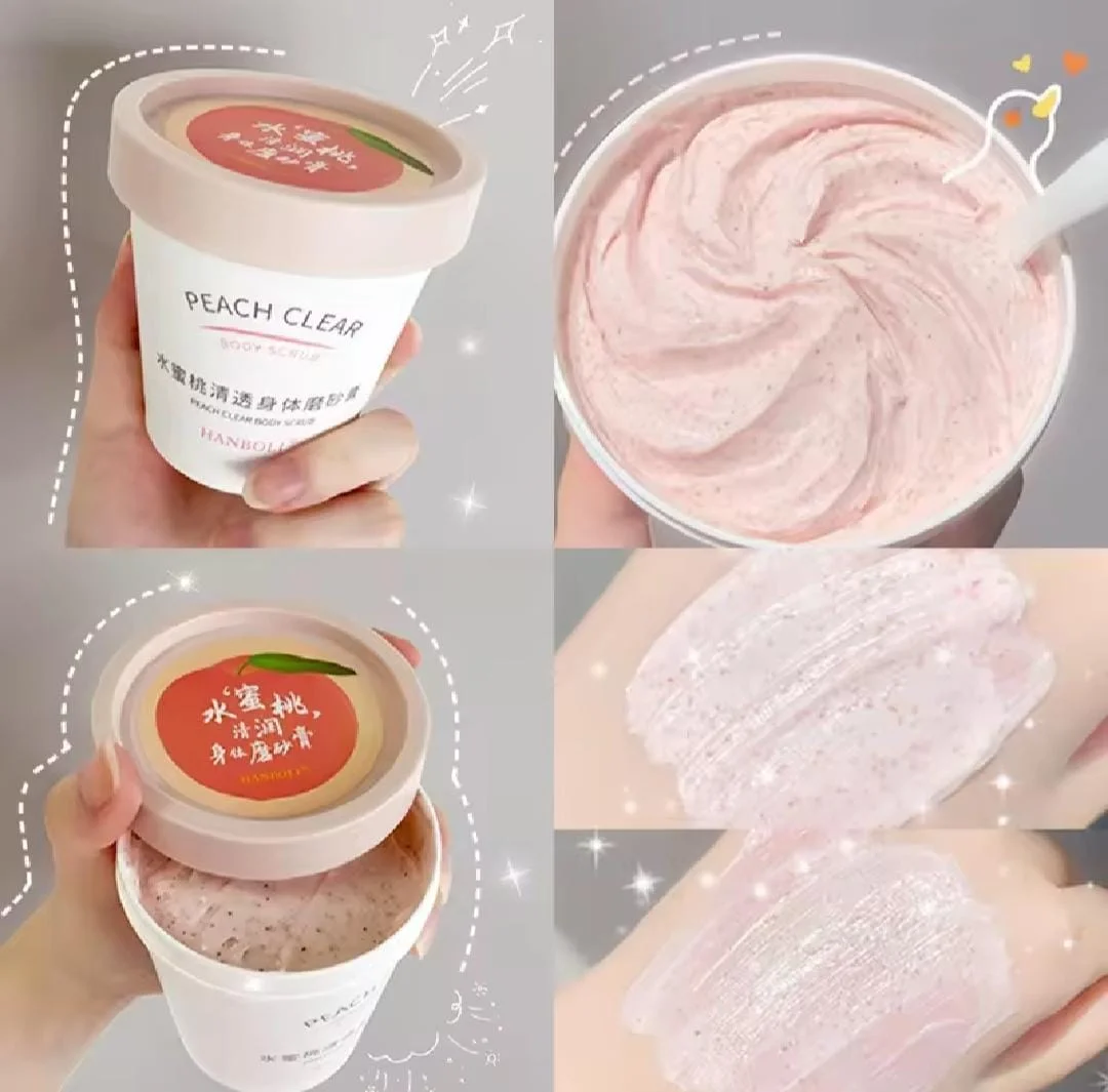 Peach Body Scrub