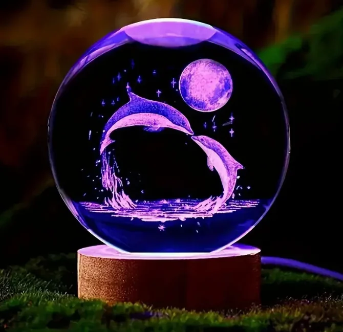 Crystal Ball Dolphin